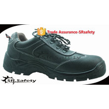 SRSAFETY 2015 zapatillas de seguridad industriales zapatillas de cuero zapatos de seguridad zapatos de seguridad de acero negro zapatos útiles